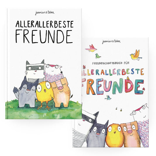 2-Bücher-Paket: Allerbeste Freunde+Freundschaftsbuch (15% sparen)